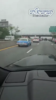 אויפן BQE צווישן בארא פארק און וויליאמסבורג 