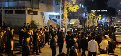 לויה פון האברך ישי פור ז"ל וואס איז ל''ע אומגעקומען דורך א מערדער, נעכטן אין כולל חזון איש, בני ברק