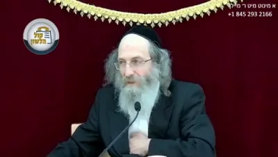 א מינוט מיט ר' מיילך שליט"א-יום א' פרשת נשא חו"ל ח' סיון תשפ"ו