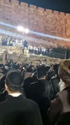 הערליכע ריקודים מוצאי שבועות נעבן קבר דוד המלך