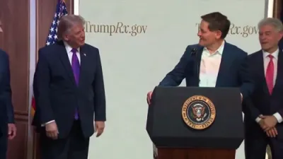 לינקער ביזנעסמאן מארק קיובען לויבט אויס TrumpRx.gov אינעם ווייסן הויז, און זאגט פאר אז די פרייזן וועלן פאלן ווען די וואליום וועט זיך פארגרעסערן.