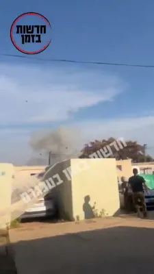 חיזבאלא זעלבסטמארד דראון האט אריינגעקראכט אין אן ארמיי באזע אין צפון מדינת ישראל, וואו עס ווערט באריכטעט איבער פארוואונדעטע סאלדאטן 