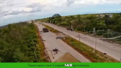 רוסישע FPV דראונס האבן פארניכטעט א דייטשע טאנק - א מעכטיגע אויפרייס אויפ'ן שלאכטפעלד.