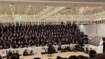 מצוה טאנץ דעם וואך דורך כ"ק אדמו"ר מזידיטשוב פרעמיסלא שליט"א 