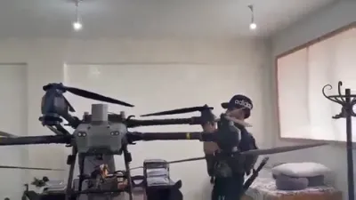 מדינת ישראל שטעלט צו גרויסע דראונס פאר עזה'ער מיליציעס וואס קעמפן קעגן טעראר ארגאניזאציעס.