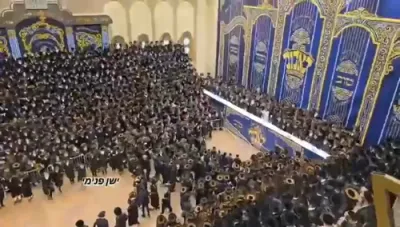 ערשטע בילדער און ווידיאוס פון שמחת החתונה פון אייניקל פון כ"ק אדמו"ר מבאבוב שליט"א 