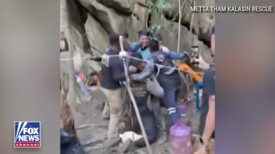 מען האט געטראפן מענטשן וואס זענען געבליבן לעבן טיף אינעווייניג אין די פארפלייצטע היילן סיסטעם אין לאאס