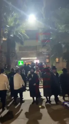 ווידיאוס פון די פראטעסטן קעגן גזירת הגיוס דורך די פלג הירושלמי 