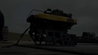 די בריטישע קעניגליכע נעווי פארשטערקערט די פארטיידיגונג מאסנאמען אינעם גאלף ראיאן, מיט די סאמע נייסטע און פארגעשריטענע טעכנאלאגיע אויפצוזוכן מינעס אונטערן וואסער.