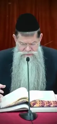 הרב אייזנבערגער איבער די ניקס געים