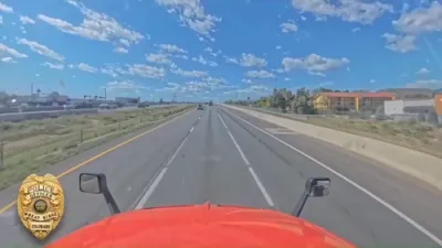 קאלאראדא פאליציי האט ארויסגעגעבן דעשקעם ווידעא פון א געפערלעכן שאסיי קאמף צווישן דרייווערס.