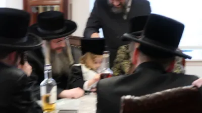 שמחת החלאקה פארן זון פון הגה"צ אב"ד פשעווארסק וויליאמסבורג שליט"א