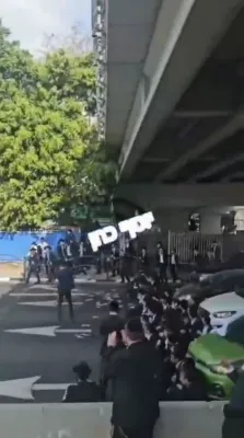 🚨פולע ווידיאוס פון די היציגע פראטעסטן היינט קעגן די גזירת הגיוס 