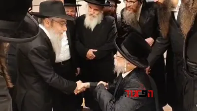 כ"ק אדמו"ר מסערט וויזניץ שליט"א וואונטשט אן אברהם פריד