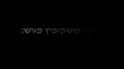 מנדי גאלדבערג, שימי שעכטער - איך שריי צו דיר - אני צועק אליך