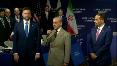 "א דאנק אייך פרעזידענט טראמפ!" &ndash; דער פאקיסטאנער פרעמיער מיניסטער לויבט אויס טראמפ'ס פירערשאפט דורכאויס די קריטישע פארהאנדלונגען מיט איראן אין שווייץ.