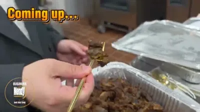 די עסן פון שעף הערשי האט זיך צולאזט אין מיין מויל