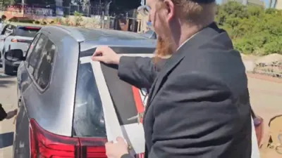 פולע ווידיאוס פון די היינטיגע "קאר מחאה" אין ארץ ישראל קעגן די גזירת הגיוס 