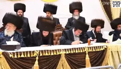 שמחת החתונה בחצר הקודש שבט הלוי