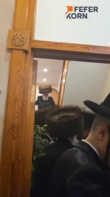 לאנדאן - נאך ווידיאוס פון די הכנסת ספר תורה בחצר הקודש וויזניץ 