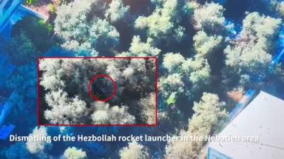 צה"ל האט עלימינירט חיזבאללה טעראריסטן וואס זענען געווען באוואפנט מיט אר-פי-דזשי'ס, און א ראקעטן לאנטשער אין נבאטיה.