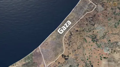 צה"ל האט אטאקירט פיר חאמאס פאזיציעס נאכן אנטדעקן אז די טעראר גרופע בויט איבער א טונעל אין עזה.