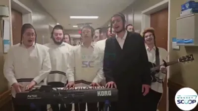 רייזמאן וואלענטורן זענען משמח עלטערע אידן אין א לאקאלע נורסינג האום