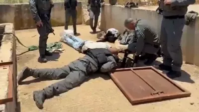 א שוידערליכע אנטדעקונג: א 25-מעטער לאנגע טונעל וואס איז פארבינדן צו טעראר פארדעכטיגטע איז אויפגעדעקט געווארן נעבן א ירושלימ'ער געיט
