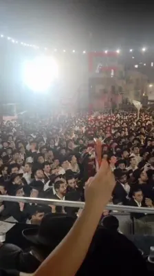 פראטעסט קעגן גזירת הגיוס בראשות הגר"י יוסף