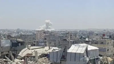 מדינת ישראל מיליטער האט אנגעהויבן דורכצופירן מאסיווע אטאקעס קעגן די טעראר נעסטן אין חאן יוניס און רפיח