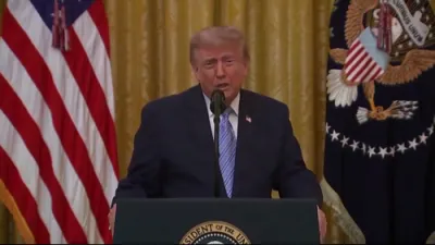 פון א דורכפאל צו אן אויבערהאנט: טראמפ טענה'ט אז אמעריקע האט צוריק באקומען די מורא און דעם כבוד.