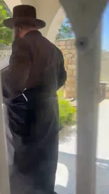 הגרי"מ מארגענשטערן שליט"א באזוכט אין צפת