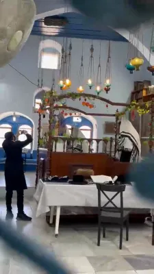 הגרי"מ מארגענשטערן שליט"א באזוכט אין צפת