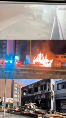 העיט קריים אין מאנטריאל: "נועם" רעסטוראנט אינגאנצן אפגעברענט אין די צייט וואס אנטיסעמיטישע אטאקעס מערן זיך אין מאנטריאל