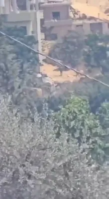 א צה"ל בולדאוזער האט זיך איבערגעדרייט אינמיטן רייניגונג אפעראציעס אין דרום לבנון.