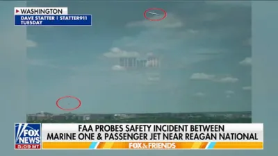 די FAA גיט ארויס: אודיאו פונעם 'עיר טרעפיק קאנטראל' פונעם אינצידענט מיט 'מארין וואן' נעבן רעיגען עירפארט.