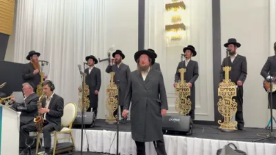 הערליכע נגינה ביים היסטארישע סיום סדר קדשים במסגרת "זכרו" 