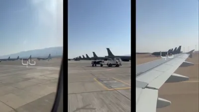 צענדליגע אמעריקאנער ריפיולינג טענקערס אויסגעשטעלט ביי א מדינת ישראל לופטפעלד