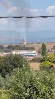 אויפרייס אין אן אמיוניציע פאבריק נעבן רוים, קיין פארוואונדעטע נישט געמאלדן.