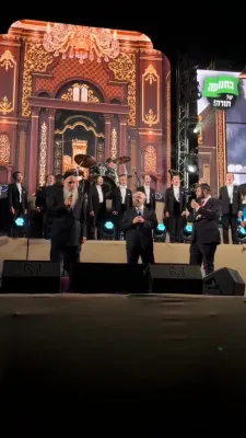 א שיינע קאנצערט 'בתנופה של תורה' און ארץ ישראל מיט מרדכי בן דוד יוסי גרין נשמה און אידיש נחת קוויער.