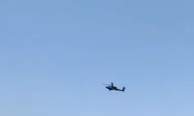 אמעריקאנער אפעטשי פליט מסוכנ'דיג נאנט צו איראן, פיש כאפערס כאפן אפ שפאנענדע ווידיאו.