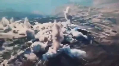 זעט ווי מדינת ישראל רייסט אויף חיזבאללה אינפראסטרוקטור אין דרום לבנון.