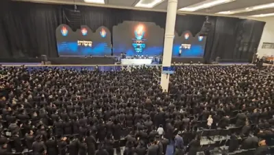 פרישע ווידיע גאלעריע פון די מעמד 'מקדישי שמך' אין בית מדרש גור אין פון כ"ק אדמו"ר מוויזניץ מרכז שליט"א.