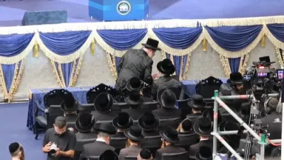 פרישע ווידיע גאלעריע פון די מעמד 'מקדישי שמך' אין בית מדרש גור אין פון כ"ק אדמו"ר מוויזניץ מרכז שליט"א.