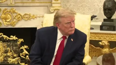 "מיר האבן פולע קאנטראל": טראמפ באטראכט א היסטארישע איבערנעמונג פונעם הארמוז דורכגאס.