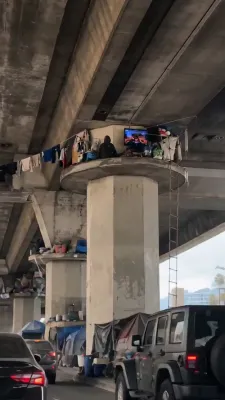 איבערראשונג אויפן הייוועי: וויראלע ווידעא ווייזט אן אויסערגעווענליכע באהעלטעניש