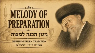 ניגון ברכת שבת | א היסטארישע רוזשין-סקולען ניגון