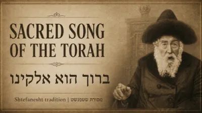 א הייליגע תורה ניגון | ברוך הוא אלקינו | א היסטארישע אידישע ניגון