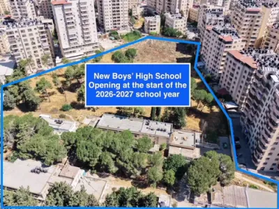 אונרא ארויסגעווארפן: מדינת ישראל נעמט איבער דעם קאמפאונד פאר א נייע קאמיוניטי צענטער.