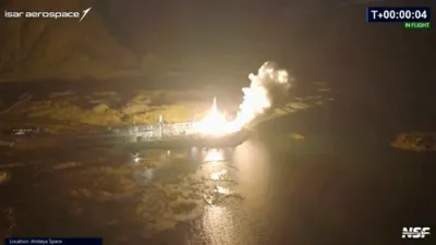 היסטאריש: אייראפע'ס ערשטע אייגענע ראקעט דערגרייכט ספעיס